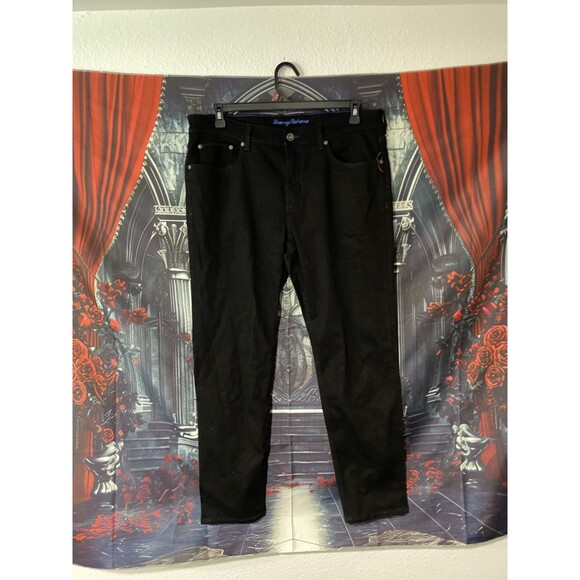 Tommy Bahamas Men’s Standard Fit Black Jeans size 36x32 Island Crafted Stretch - Picture 2 of 6